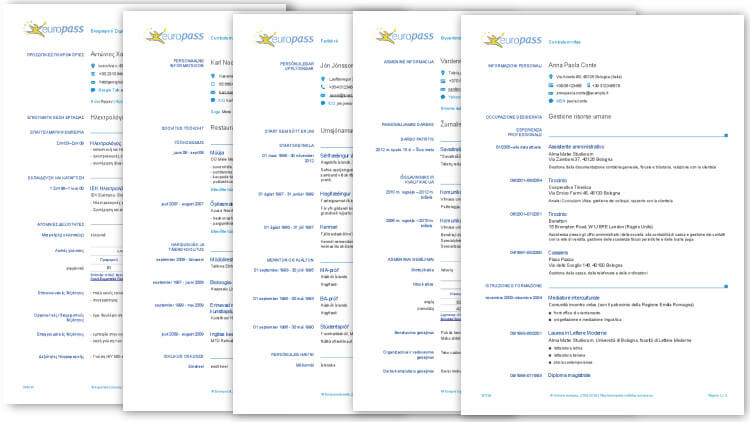 Curriculum Vitae Europeo 2021 Download Gratuito Curriculum Vincente