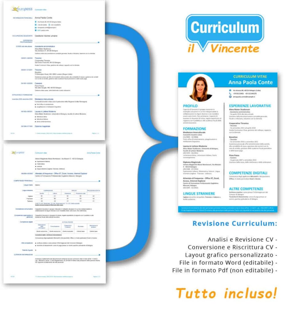 Revisione curriculum vitae 02 image